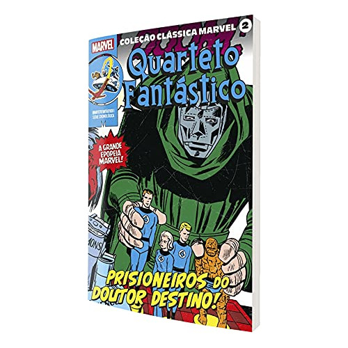 Libro Coleção Clássica Marvel Vol 2 Quarteto Fantástico Vol