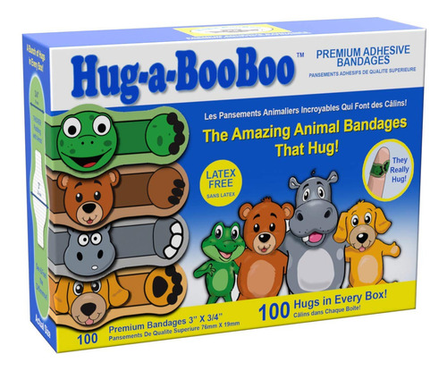 Hug-a-booboo Vendajes - Los Increíbles Vendajes De Animale.