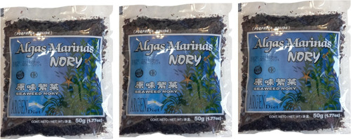 Pack X 3 Algas Marinas Nory X 50 Grs Argendiet