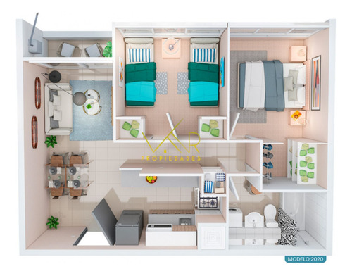 Departamento Puerto Montt 2d1b Valor 2604 Uf 42,8 M2 Entreg