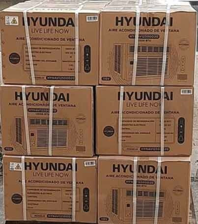 Aire Acondicionado Hyundai 12000 Btu Corriente 110 Voltios