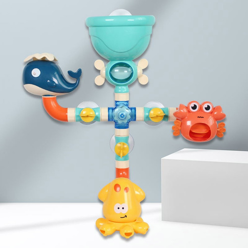 Imagem 4 de 6 de Brinquedos De Banho De Bebê Banheira Ventosa Toy Safe Materi