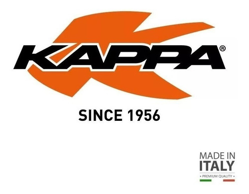 Par Baules Laterales Moto 33 Lts Garda Negro Kappa Italianos