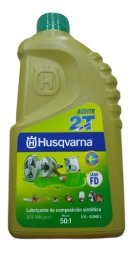 Aceite Husvarna Pinta X Caja Para Motores 2t Sintetico