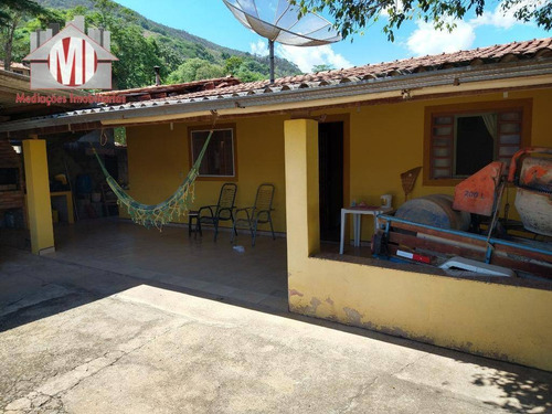 Excelente Chácara Com 03 Dormitórios, Edícula, Piscina, Pomar, À Venda, 380 M² Por R$ 235.000 - Rural - Socorro/sp - Ch0811