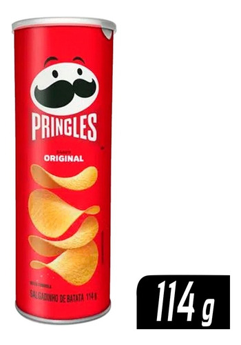 Salgadinho De Batata Pringles Original 114g 7896004006482