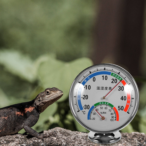 Termômetro De Temperatura De Répteis, Medidor De Higrômetro