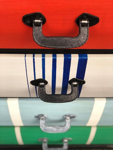 Imagen 3 de 4 de Cómoda Cajonera Vintage 8 Cajones
