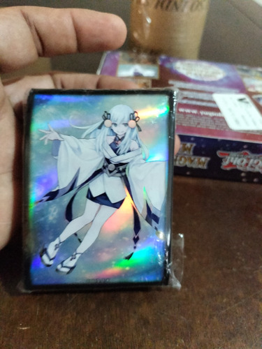 Yugioh! Micas - Sleeves Yuki-onna The Ice Mayakashi Ocg (Usado)