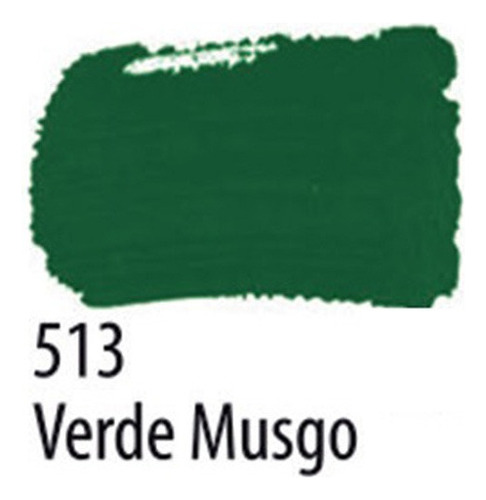 Tinta Artesanato Acrilex Pva Fosca 37ml -escolha A Cor - Und Cor 513 Verde Musgo