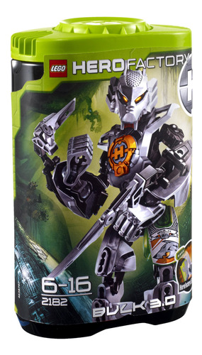 Juguete Lego Hero Factory Bulk 3.0 2182 Con Poder Animal
