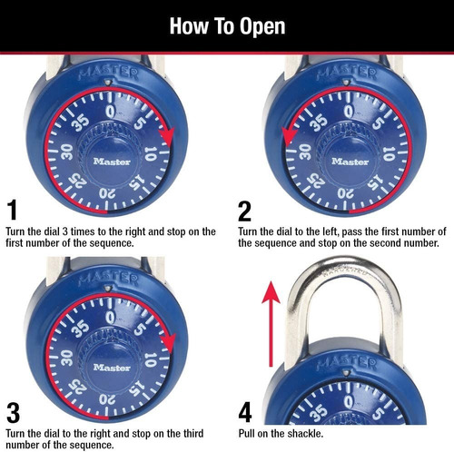 Imagen 4 de 6 de Candado Master Lock 1530dcm