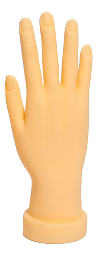 Maniquí De Goma De La Herramienta De Manicura Flexible De