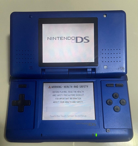 Nintendo Ds Fat + R4 Com Jogos Azul (Usado)