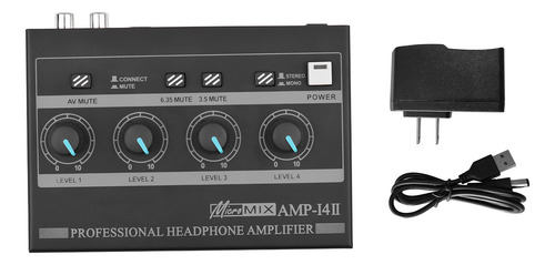 Amplificador De Auriculares Amp-14 Amplificador De Auricular