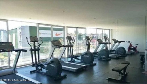 Imagen 12 de 14 de Departamento En Renta, Excelente Ubicación En Santa Fé Mls21-1994