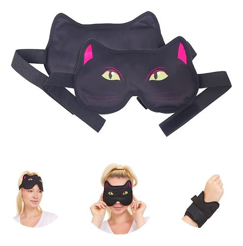 Hot Cold Therapy Gel Eye Cat Mask De Fomi Care | Compresa Fa