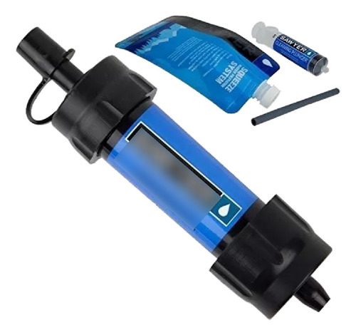 Filtro Purificador De Agua Sawyer Mini Sp213 Azul