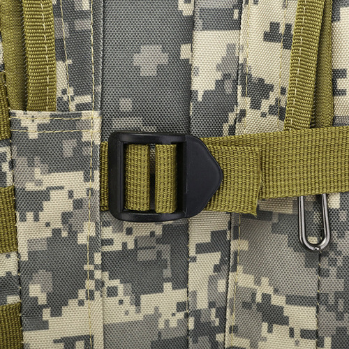 Mochila De 80 Litros, Bolsa Para Acampar Al Aire Libre Color Urbano Camuflado Diseño De La Tela Liso