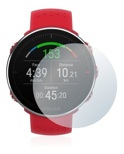 2 X Peliculas Protetora Relógio Smartwatch Polar Vantage M