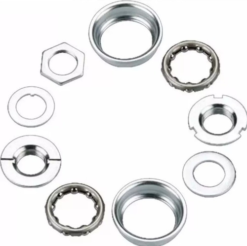 Imagem 3 de 6 de Movimento Central 50mm Pedivela Monobloco Comum Rosca Duque