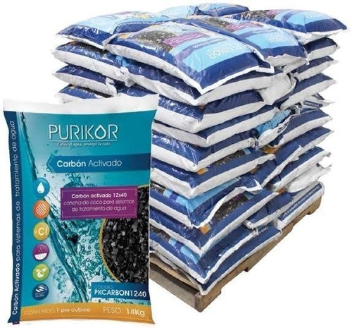 Carbon Activado Purikor Para Filtro De 10 X 54 Cap. 1.5 Ft3 