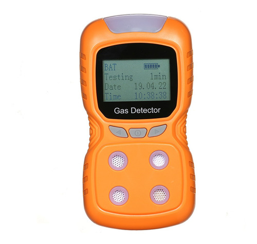 4 En 1 Detector De Gas Co Monitor Digital Portátil Gas Tóxic
