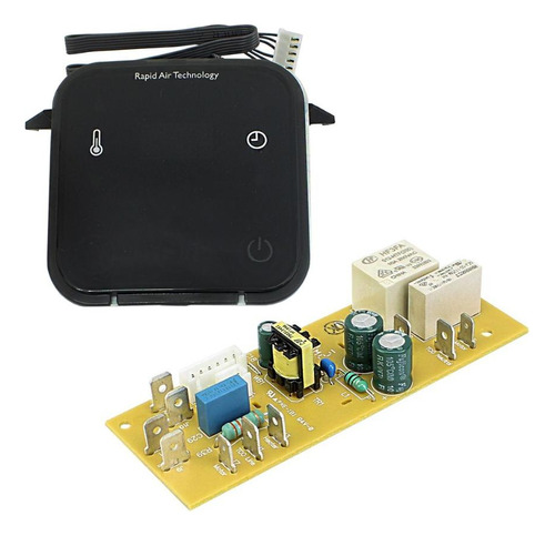 Placa + Painel Lcd P/airfryer Philips Walita Ri9240 Original