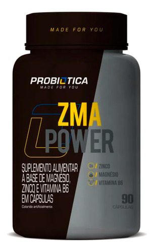 Zma Power 90 Capsulas - Probiotica