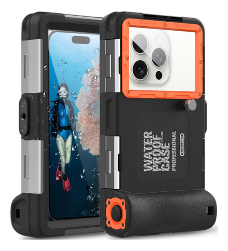 Capa Celular Case Protetora Prova D'água Mergulho Shellbox