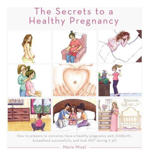 Livro: The Secrets To A Healthy Pregnancy: How To Prepare For Conception, Have A Healthy Pregnancy And Childbirth, Successfully Breastfeed, And Look Hot During It All!