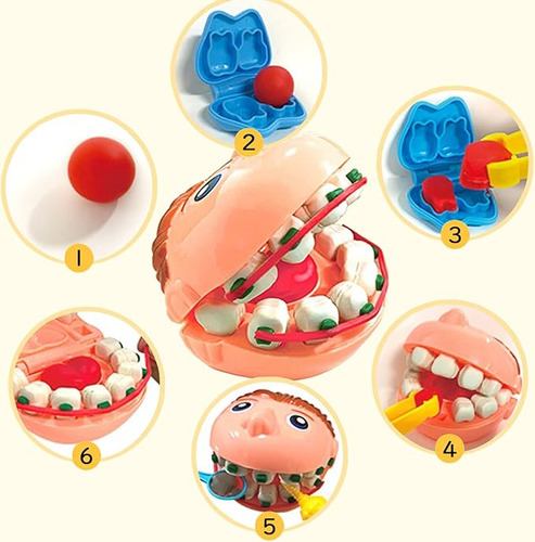 Set De Juego Infantil De Plasticina Aprendizaje Roles