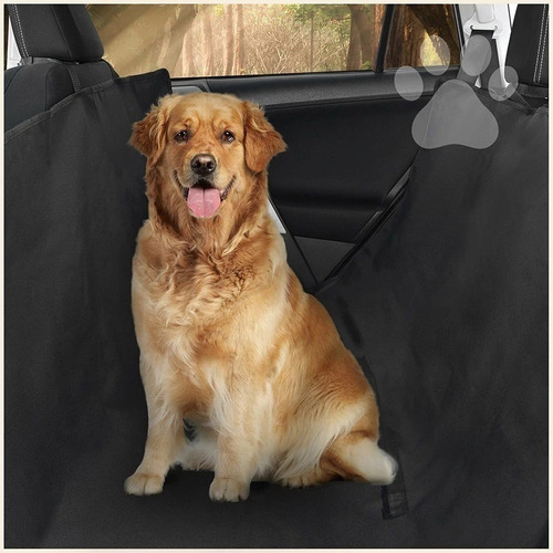 Imagen 5 de 9 de Funda Cubre Asiento Mascotas Auto Impermeable Lavable
