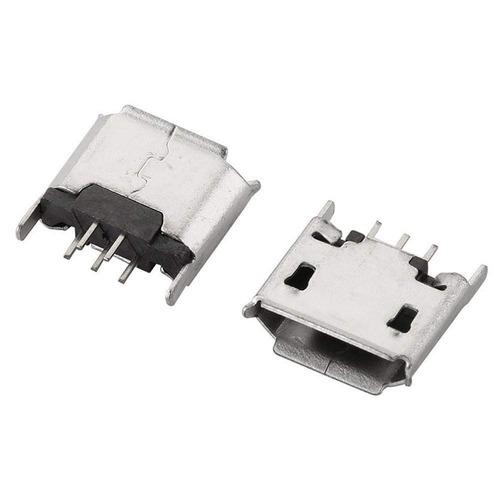 Pack 30 Unidades Conector Micro Usb Gps 5 Pin Vertical