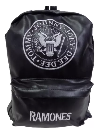  Mochilas De Cuero Ramones Vs. Modelos Rockería Que Sea Rock