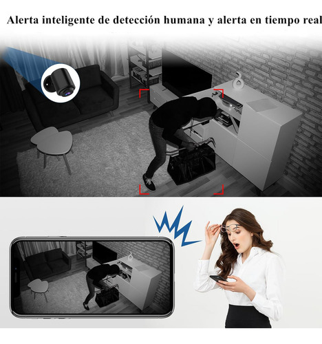 Jinshang Mini Câmera Espiã De 3mp Hd Câmeras De Segurança