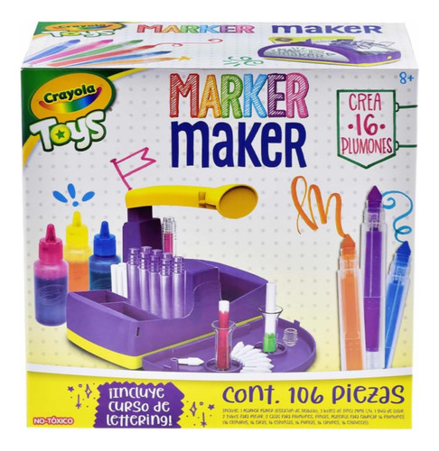 Crayola Toys Marker Maker Crea 16 Plumones