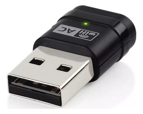 Adaptador Usb Wifi Ac433 Inalámbrico Con Wps Wireless Ac ®