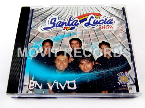 Santa Lucia Show Cd Raro Semi Nuevo Ed 2012