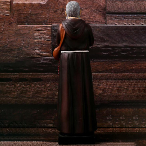 Estatua De Sacerdote Tallada A Mano, Escultura Religiosa