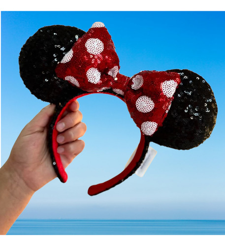 Diadema Orejas Disney Original Disneypark Clásica Accesorio Negro