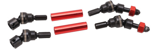 Eje De Transmisión Delantero Y Trasero De Acero Rc Set Aleac