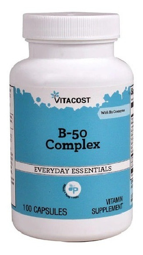 Vitamin B 50 Complex 100 Tabs  De Vitacost