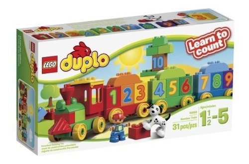 Set Construcción Lego Duplo Tren Mi Primer Número 31