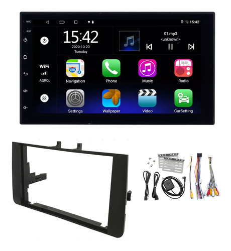 Stereo Pantalla 7 Android Bt + Adaptador Audi A3 /s3 03' 12'