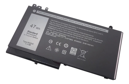 Bateria Dell Latitude Nggx5 Rdrh9 Jy8d6 47wh E5270 E5470