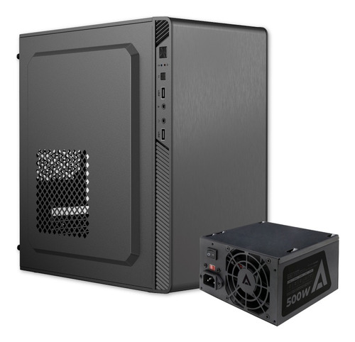 Gabinete Performance Ii Gi215 | M-atx, Fuente Atx 500w Negro