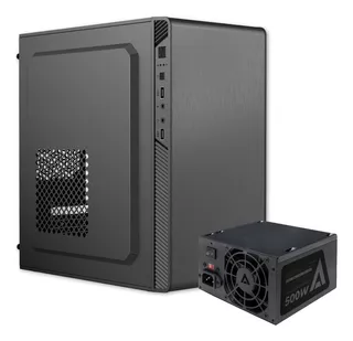 Gabinete Performance Ii Gi215 | M-atx, Fuente Atx 500w Negro