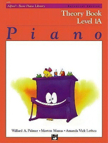 Alfred's Basic Piano Library Theory, Bk 1a, De Willard A Palmer. Editorial Alfred Music, Tapa Blanda En Inglés, 1993