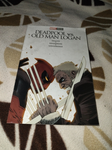 Cómic Original Marvel Deadpool Vs Old Man Logan En Español 